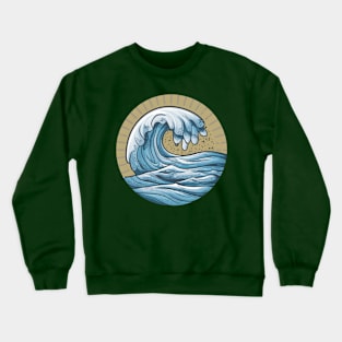 Wave Crewneck Sweatshirt